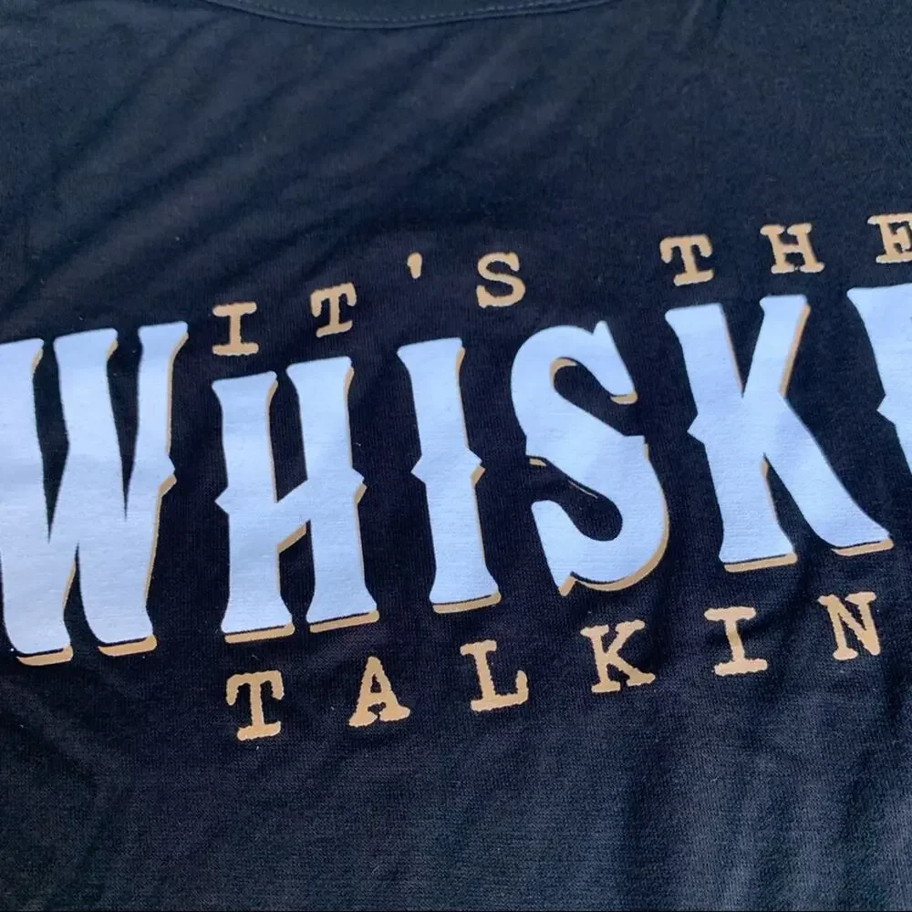 Windsor Whiskey Crop Top Size Medium